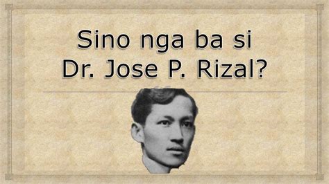 Sino nga ba si Dr. .